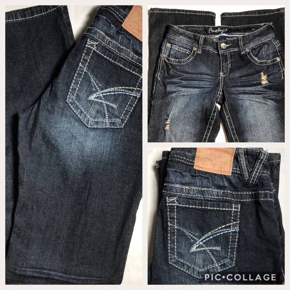 Amethyst Jeans - 9 (28 X 34) - Boot Cut